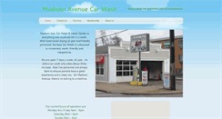 Desktop Screenshot of madisonavecarwash.com